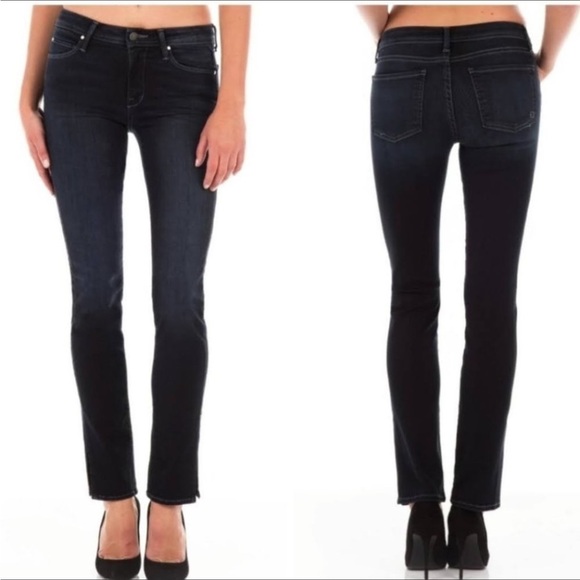 Fidelity Rev Mid-Rise Classic Straight Jeans - Picture 2 of 14